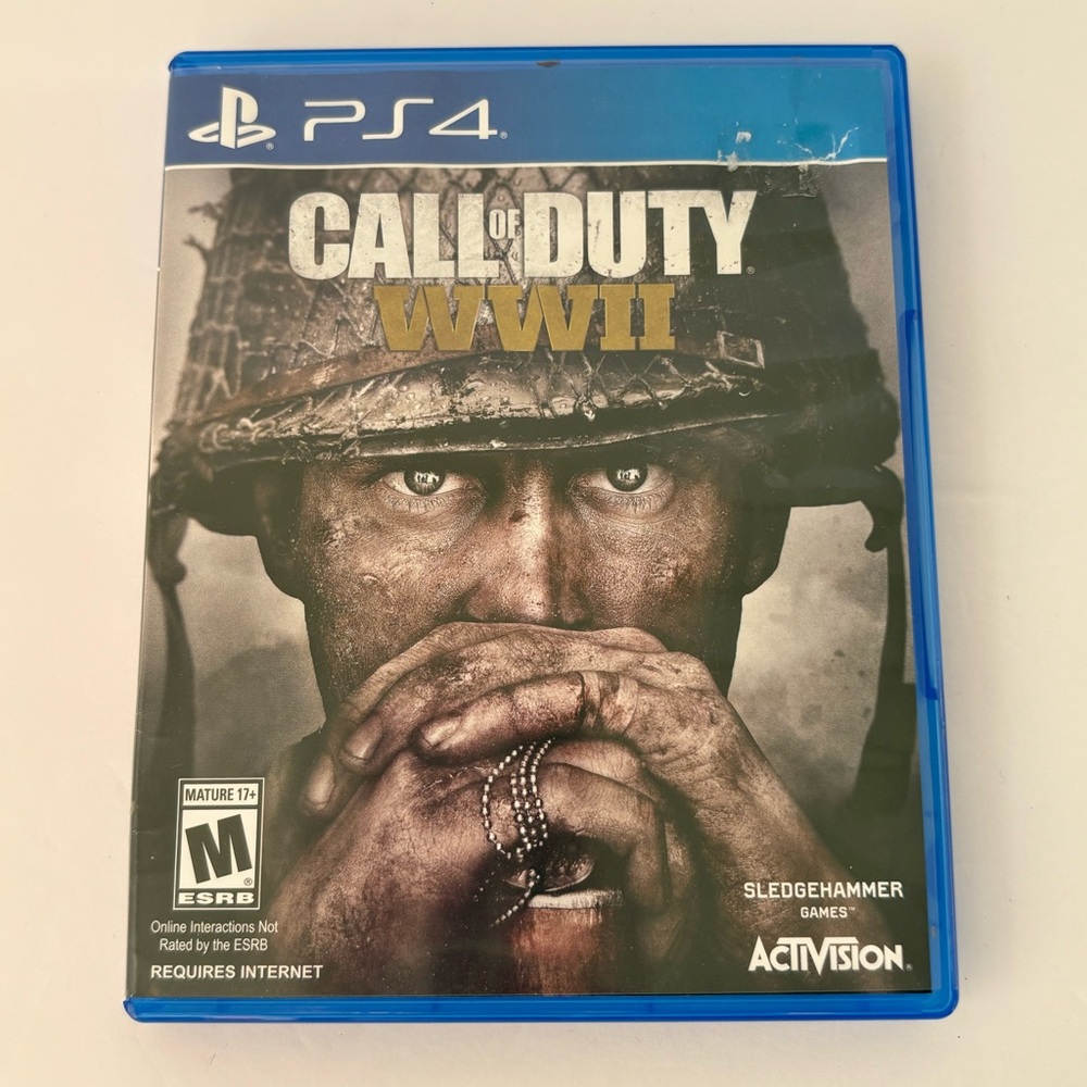 Playstation 4 PS4 Video Game Call of Duty WWII